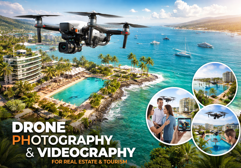 Eπαγγελματική φωτογράφιση και βιντεοσκόπηση με drone 