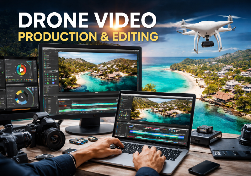 Παραγωγή και επεξεργασία εταιρικού βίντεο με χρήση drone